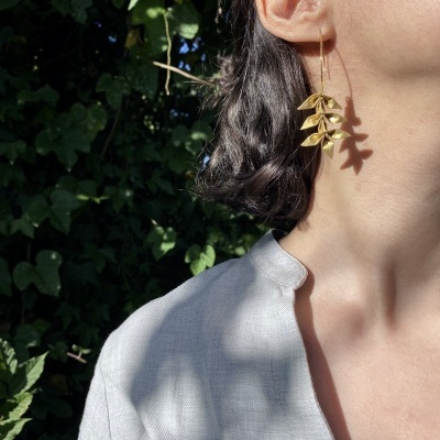 Brincos Espiga Compridos