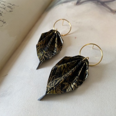 Brincos Folha