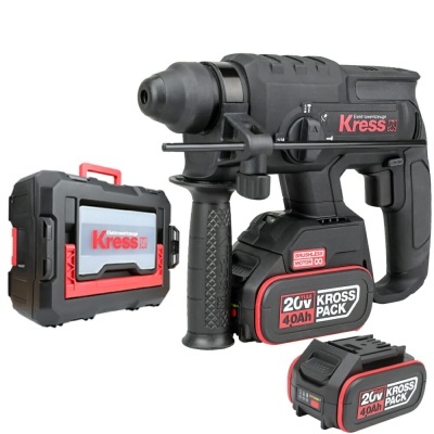Martelo Perfurador a Bateria 20V Brushless Kress SDS-plus KUC60