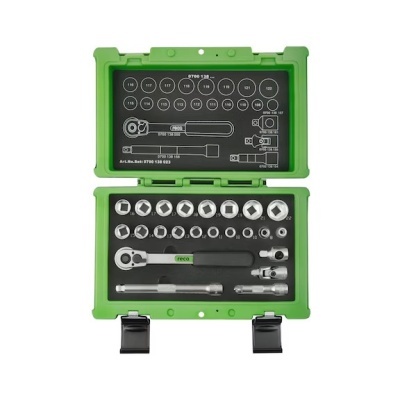 Jogo chave de caixa RECA 3/8", 23 peças