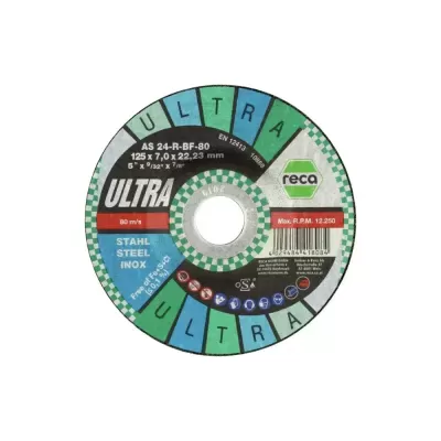 Disco de desbaste ULTRA para aço e aço inoxidável