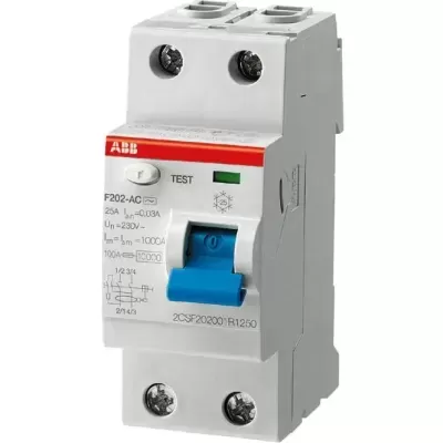 ABB F202A-40/0,03 2P 40A 30MA TIPO A 230V