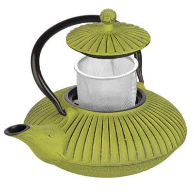 Bule em Ferro Fundido Verde