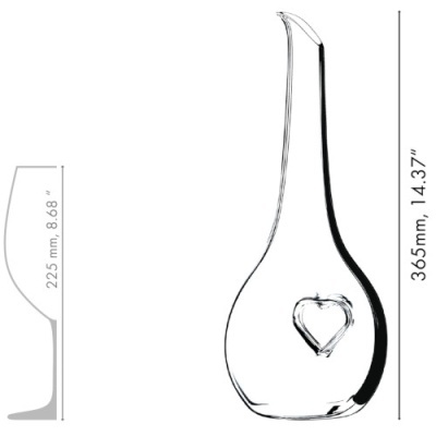Decanter Riedel Black Tie Bliss