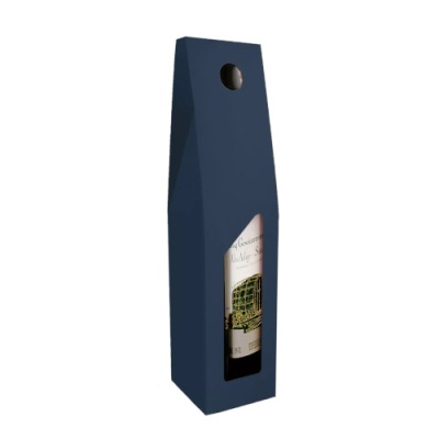 Caixa em cartão 1 Garrafa com Visor e Pega