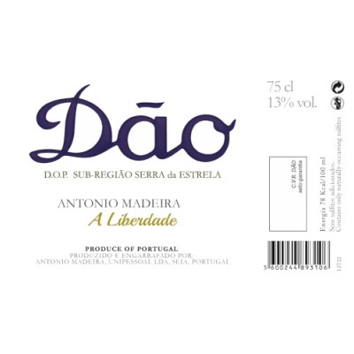 António Madeira A Liberdade Tinto