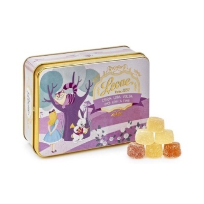 Leone Caixa Metálica de Geleias de Fruta