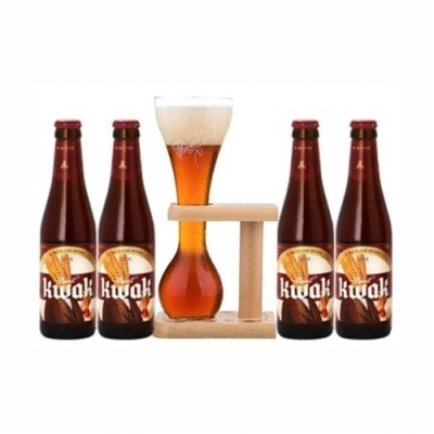 Pack Pauwel Kwak (Copo + 4 cervejas)