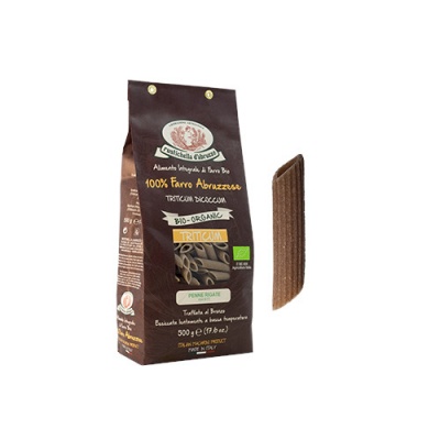 Rusticella d’Abruzzo Massa Artesanal Penne Rigate Farro Bio