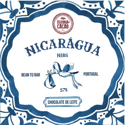 Feitoria do Cacau Chocolate de Leite Nicarágua 57% + NIBS