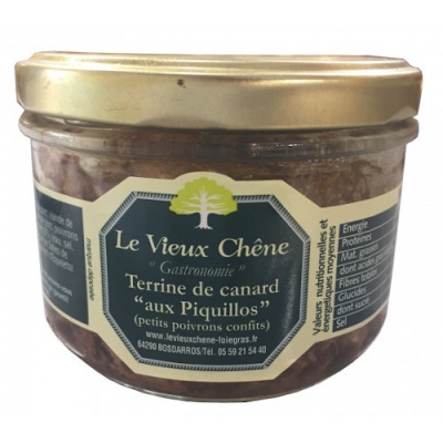 Terrina de Pato com Pimentos Piquillos, Le Vieux Chêne
