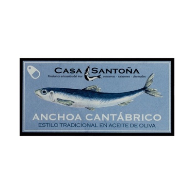 Anchova do Cantábrico em Azeite