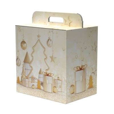 Caixa Cartão Incanto di Natale com Pega