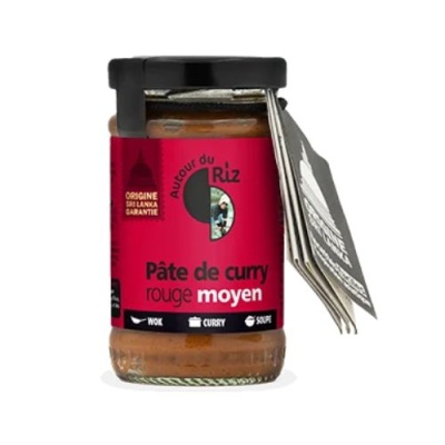 Autour du Riz Pasta de Caril Vermelho