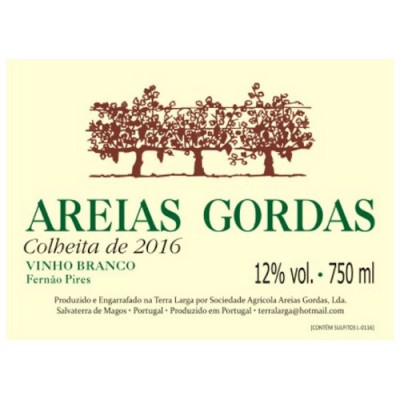 Areias Gordas Fernão Pires, Soc. Agr. Areias Gordas