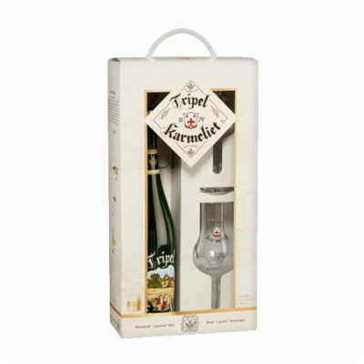 Pack Tripel Karmeliet 75cl + 2 copos