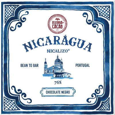 Chocolate Negro Nicarágua Nicalizo 76% - Feitoria do Cacao