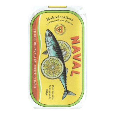 Naval Filetes de Cavala em Azeite e Limão