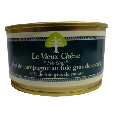 Patê de "Campagne" com Foie Gras de Pato, Le Vieux Chêne