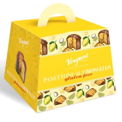 Panettone Vergani Sem Glúten Com Limoncello