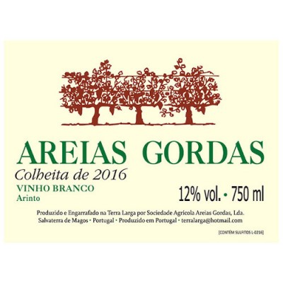 Areias Gordas Arinto, Soc. Agr. Areias Gordas