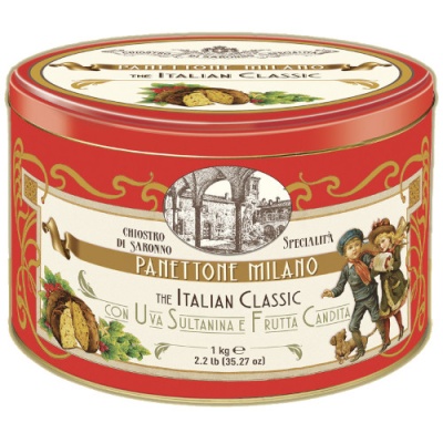 Panettone Chiostro di Saronno Clássico, Lata Vintage