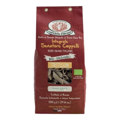 Rusticella d’Abruzzo Massa Integral Senatore Cappelli Penne Rigate Bio