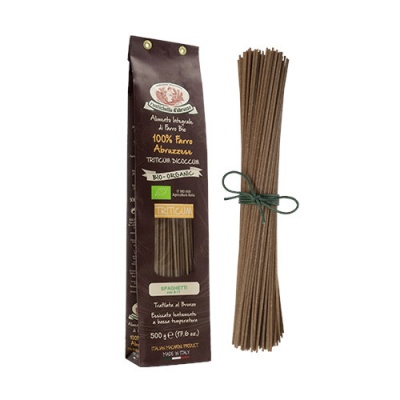 Rusticella d’Abruzzo Massa artesanal Spaghetti Farro Bio