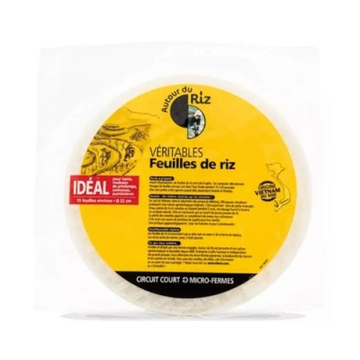 Autour du Riz Folhas de Arroz Bio