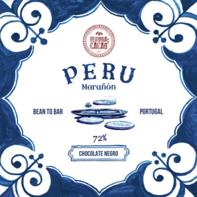 Feitoria do Cacao Chocolate Negro Perú Marañón 72%