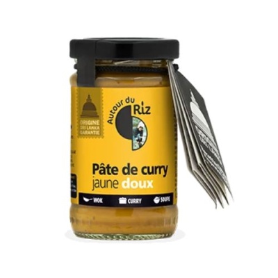 Autour du Riz Pasta de Caril Amarelo Doce