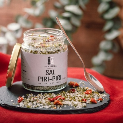 Sal Piri-Piri - Sal Aromatizado 200g - Sal & Pimenta