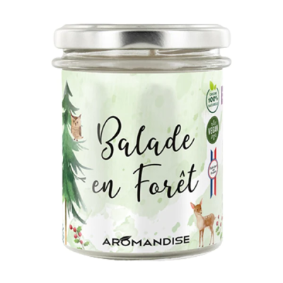 Vela Aromática - Passeio na Floresta 150g - Aromandise