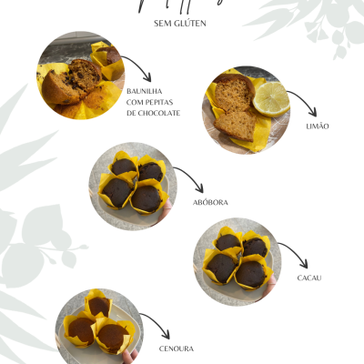 Muffin Sem Glúten - Glutease