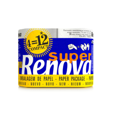 Papel Higiénico Super 4=12 - Renova
