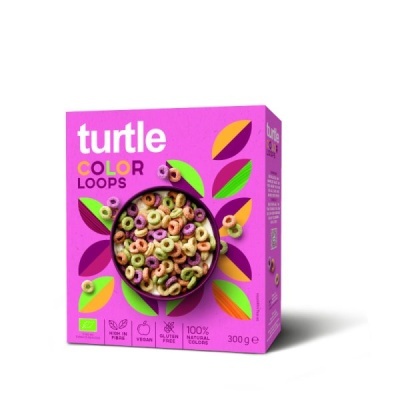 Turtle - Color Loops - Gluten Free - BIO - 300g