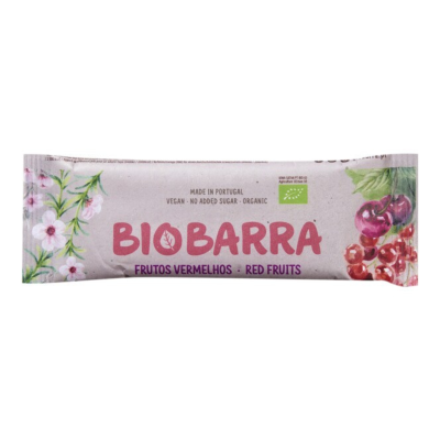 Barra BIO  de Frutos Vermelhos 30g - BIOBARRA