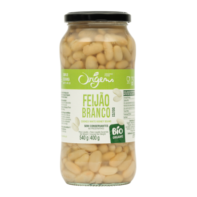 Feijão Branco em Conserva BIO Origens 540g
