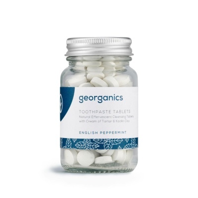 Pastilhas Dentífricas Naturais Georganics - Hortelã-Pimenta 120 pastilhas