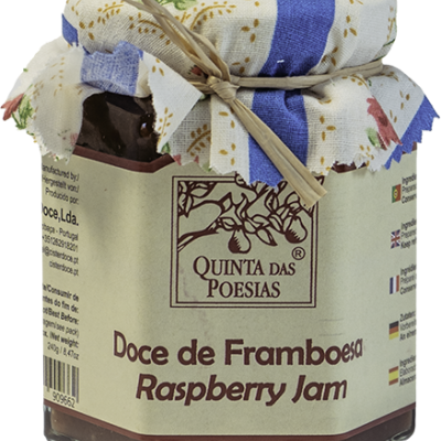 Doce de Framboesa 240g - Quinta das Poesias