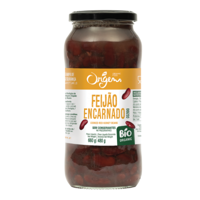 Feijão Encarnado em Conserva BIO Origens 660g