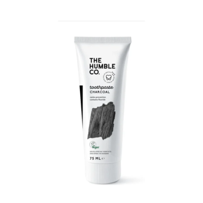 Pasta de Dentes - Carvão (com flúor 1450 ppm F) - 75ml - The Humble Co