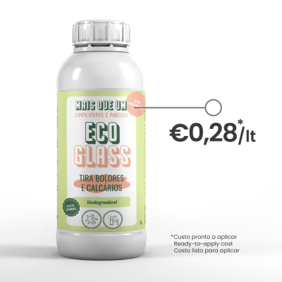 Limpa Vidros Concentrado - Eco Glass 1L - INOKEM