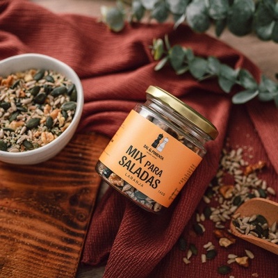 Mix para Saladas - Laranja 140g - Sal & Pimenta