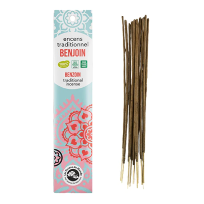 Incenso Indiano - Linha Tradição - Sticks - Benjoim - Aromandise