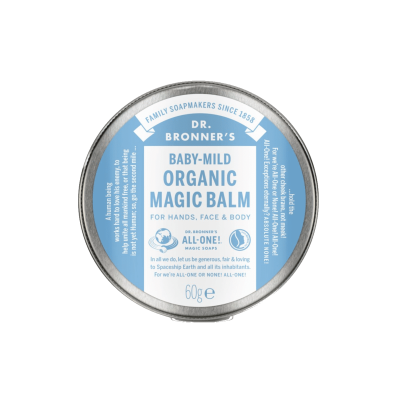 Bálsamo Biológico Suave-Bebé (sem aroma) 60g - Dr. Bronner's