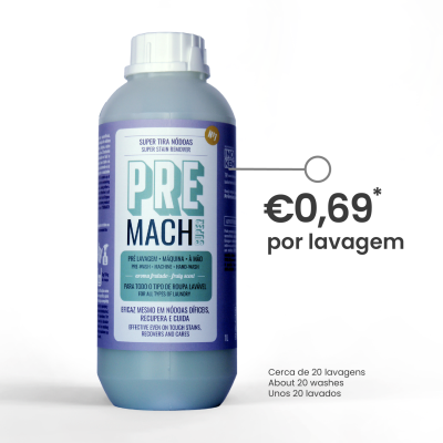 Premach Super - Tira Nódoas Biodegradável 1L - INOKEM