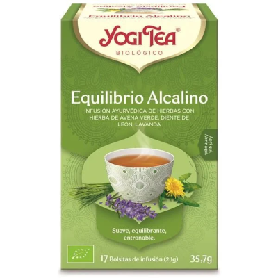 Yogi Tea Equilíbrio Alcalino BIO - 17 Saquetas