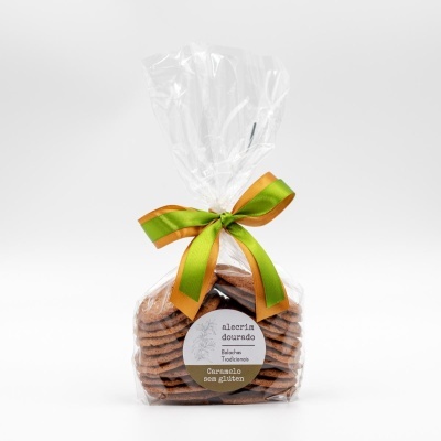 Bolachas de Caramelo Sem Glúten 200g - Alecrim Dourado