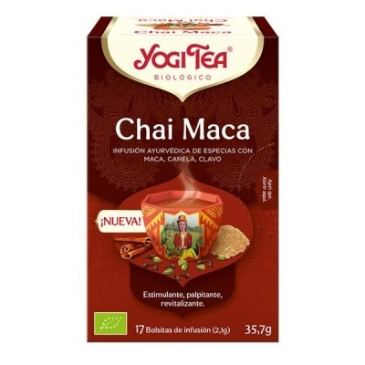 Yogi Tea Maca Chai BIO - 17 Saquetas
